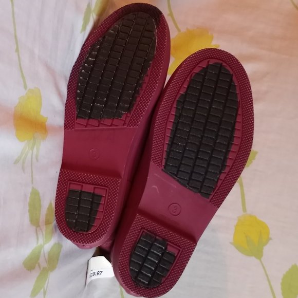 Cat & Jack Rain Boots/ Snow Boots Sizes: 2,  Burgundy  NWOB - Picture 13 of 13